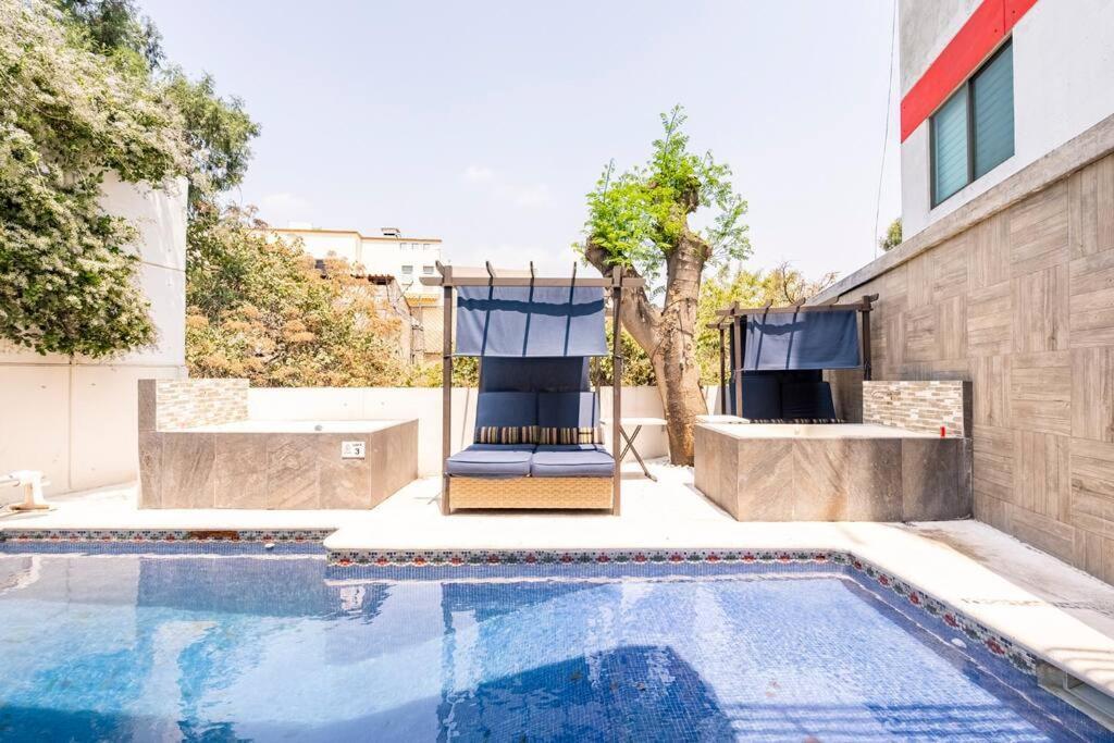 Loft Art&design, 2 Jacuzzis Privados, Alberca, Terraza Y Asador! Apartamento